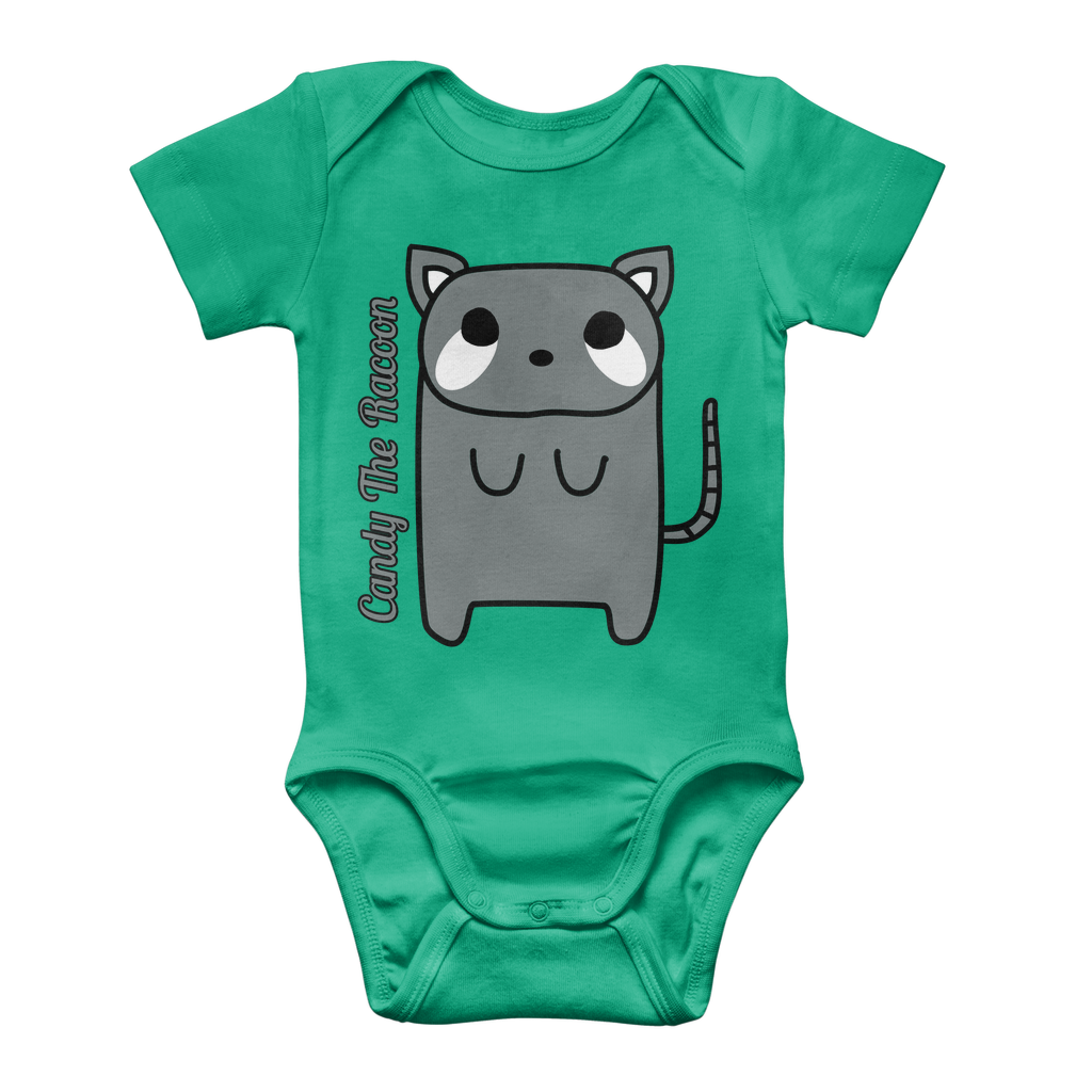 Candy The Racoon - Classic Baby Bodysuit