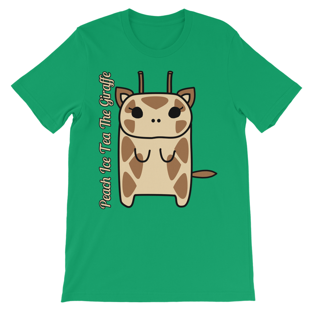 Peach Ice Tea The Giraffe - Premium Kids T-Shirt