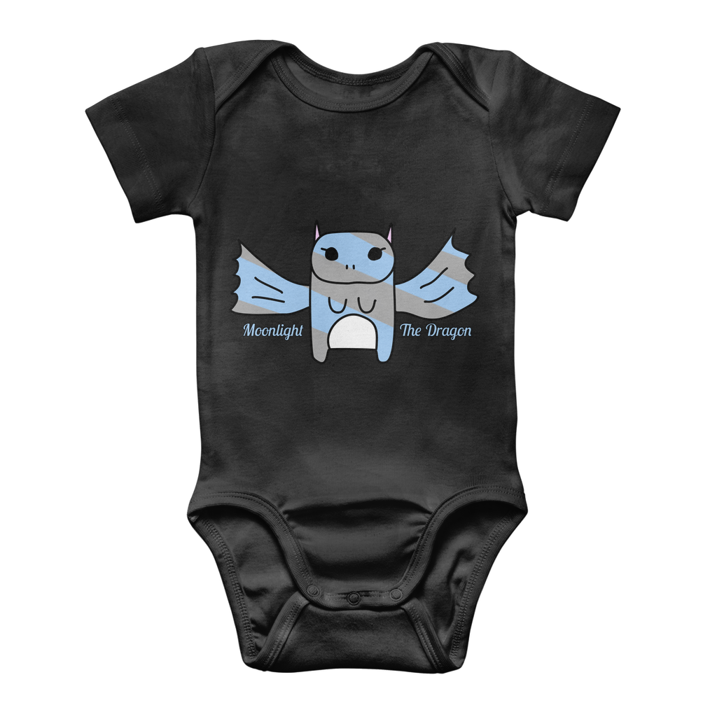 Moonlight The Dragon - Classic Baby Bodysuit