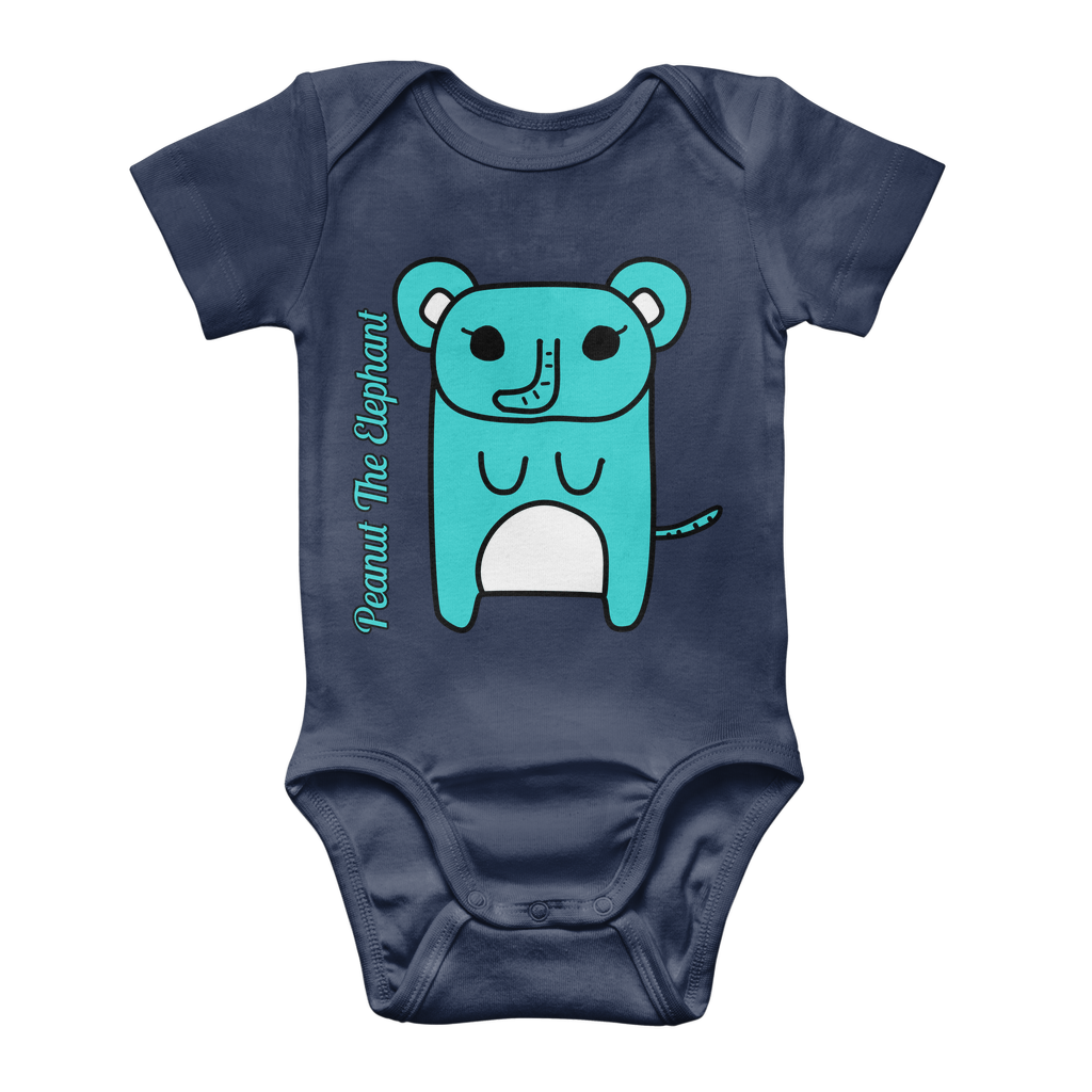 Peanut The Elephant - Classic Baby Bodysuit