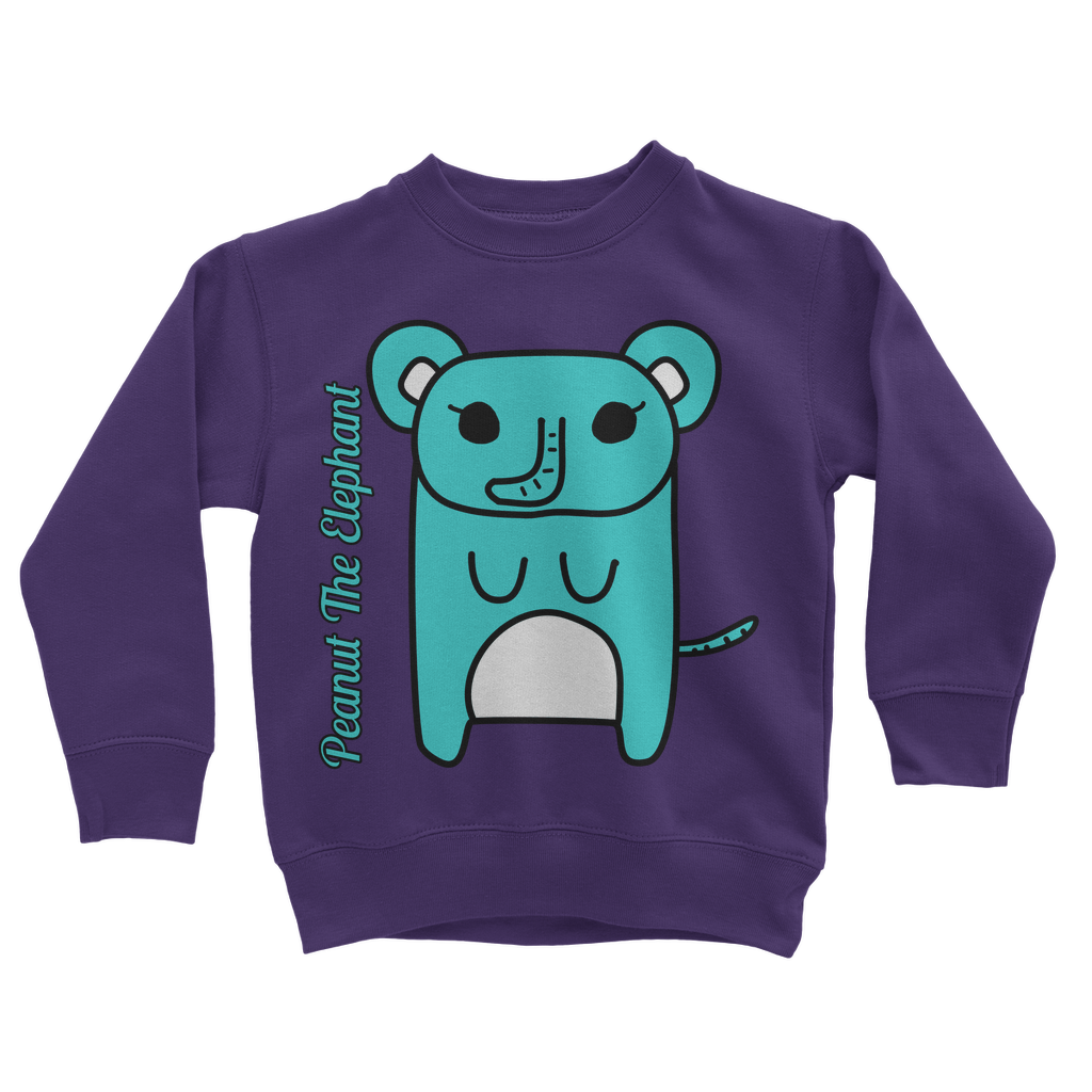 Peanut The Elephant - Classic Kids Sweatshirt