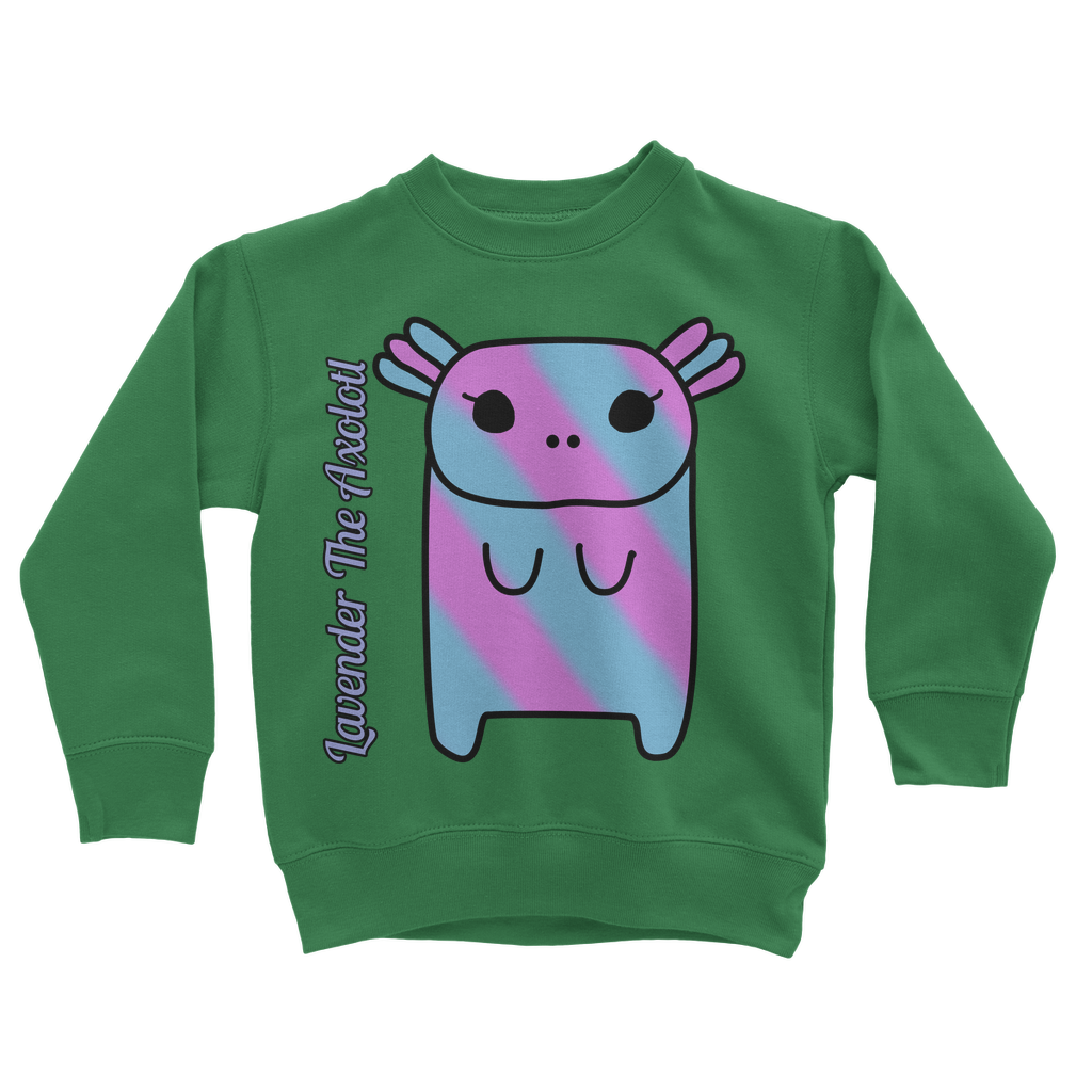 Lavender The Axolotl - Classic Kids Sweatshirt