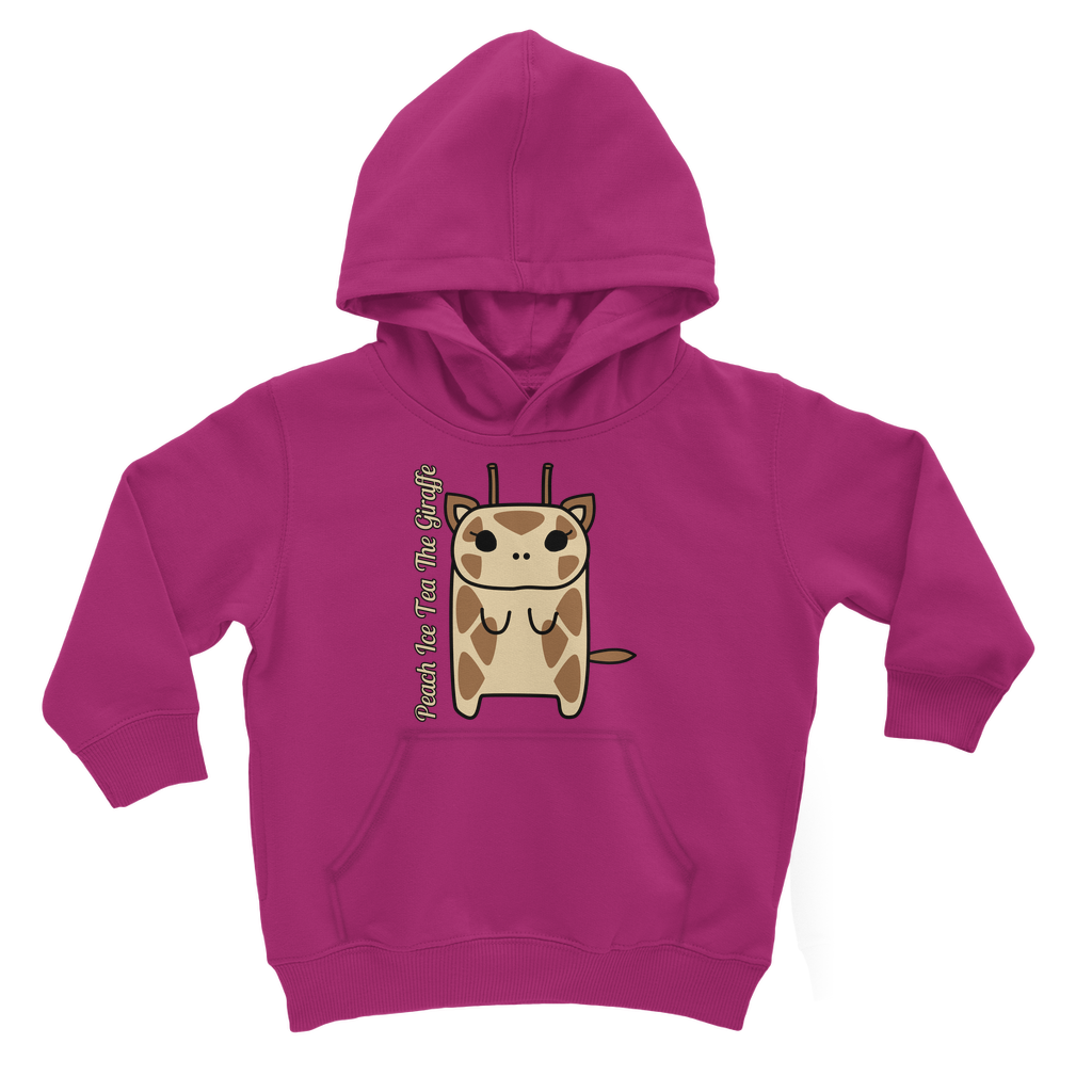 Peach Ice Tea The Giraffe - Classic Kids Hoodie