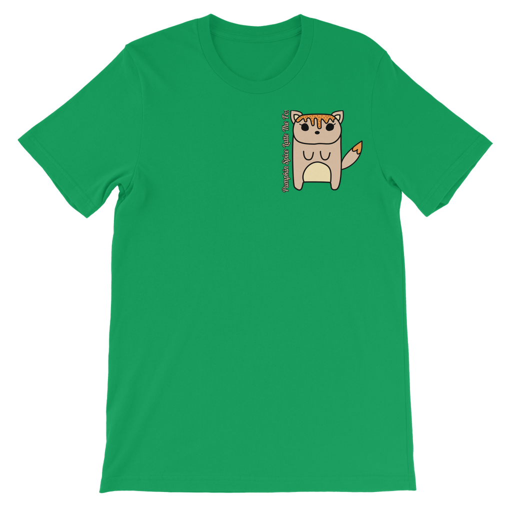 Pumpkin Spice Latte The Fox - Classic Kids T-Shirt