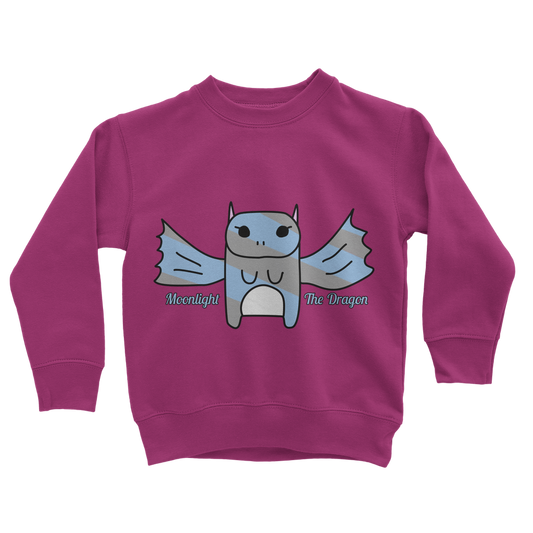 Moonlight The Dragon - Classic Kids Sweatshirt