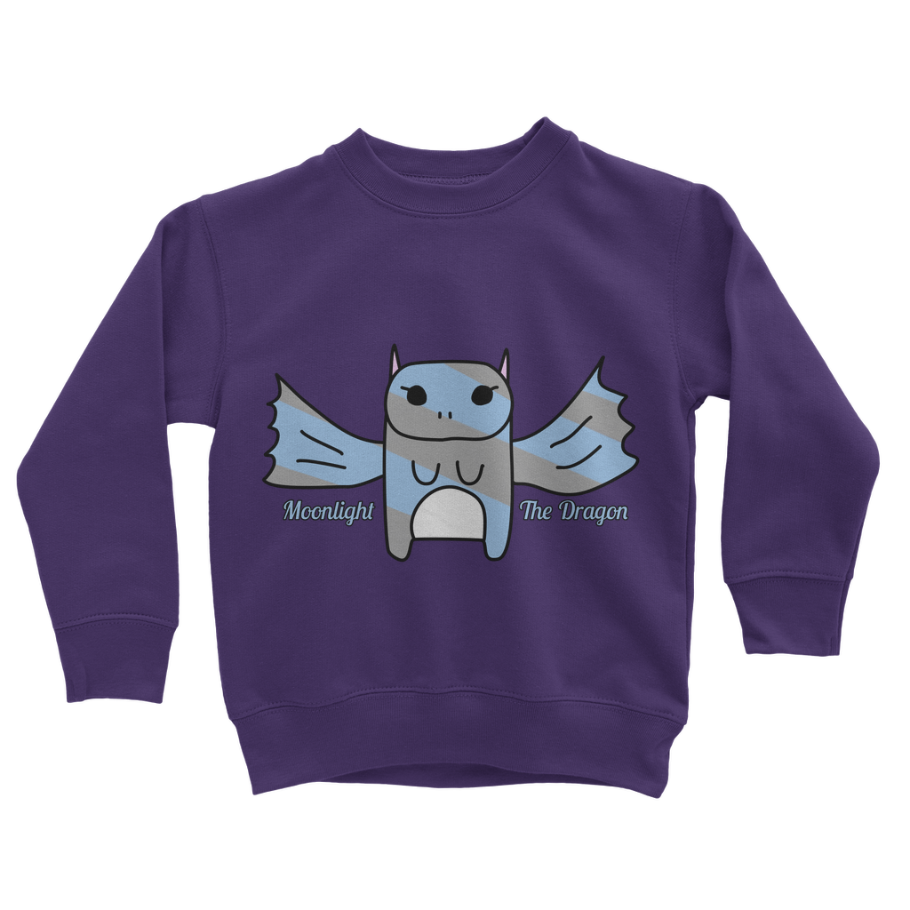 Moonlight The Dragon - Classic Kids Sweatshirt