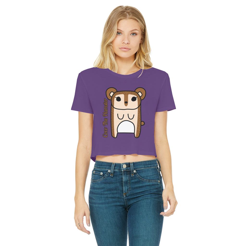 Coco The Hamster - Women's Cropped Top