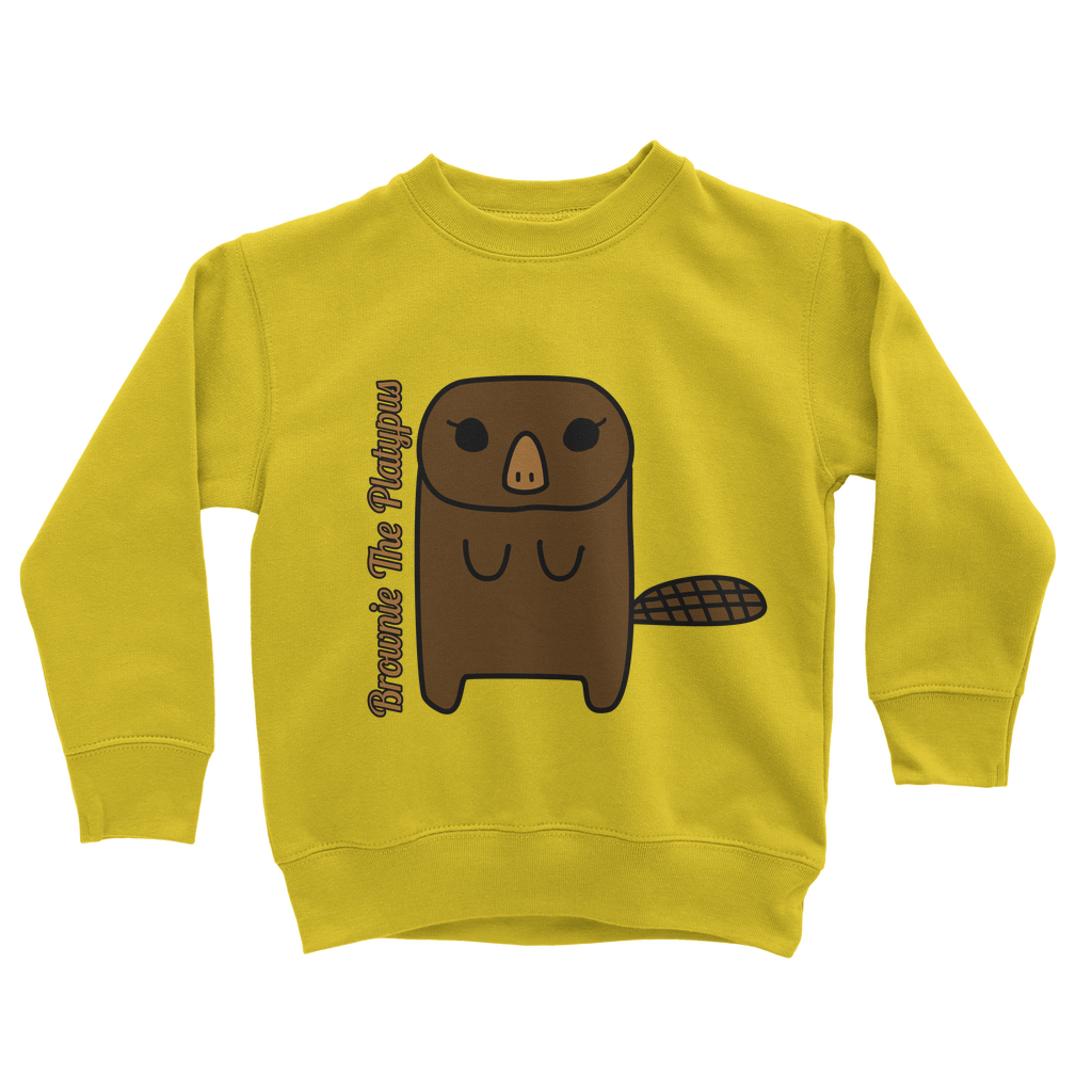 Brownie The Platypus - Classic Kids Sweatshirt