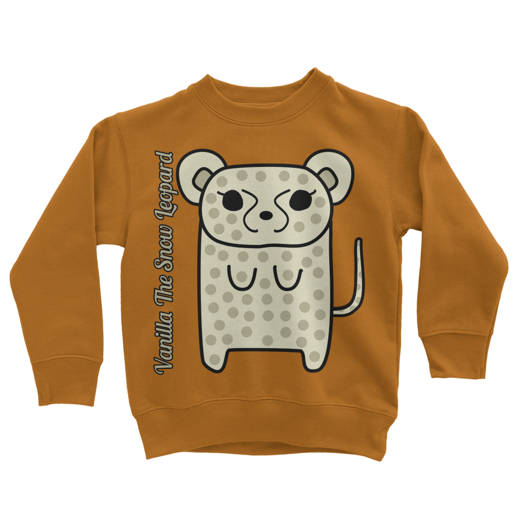 Vanilla The Snow Leopard - Classic Kids Sweatshirt