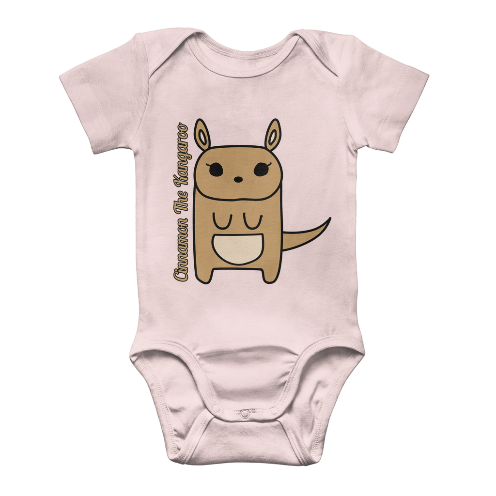 Cinnamon The Kangaroo - Classic Baby Bodysuit