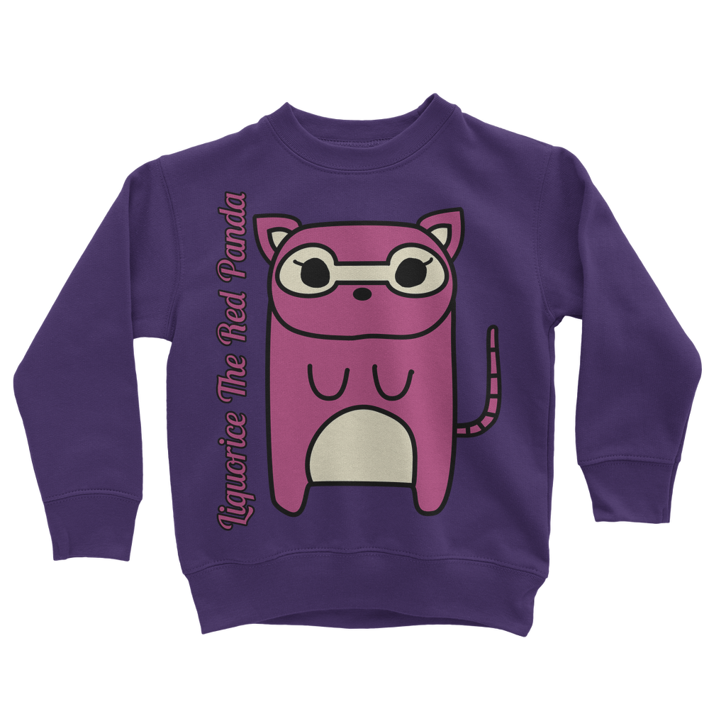 Liquorice The Red Panda - Classic Kids Sweatshirt