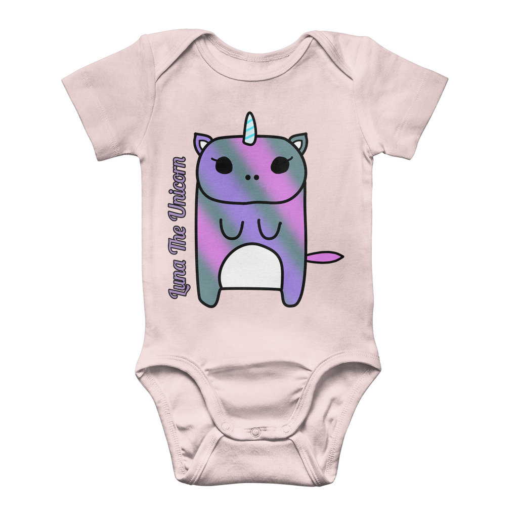 Luna The Unicorn - Classic Baby Bodysuit