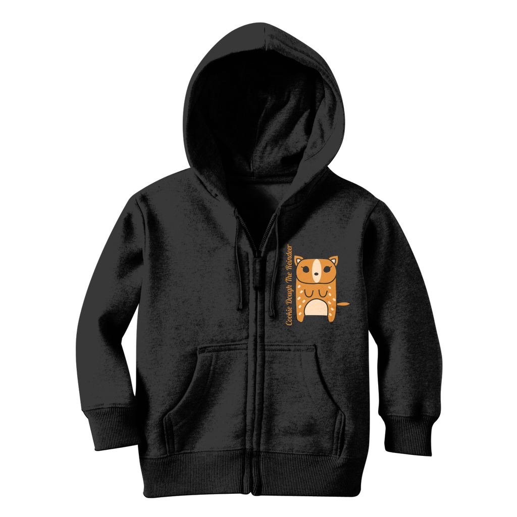 Cookie Dough The Reindeer - Classic Kids Zip Hoodie