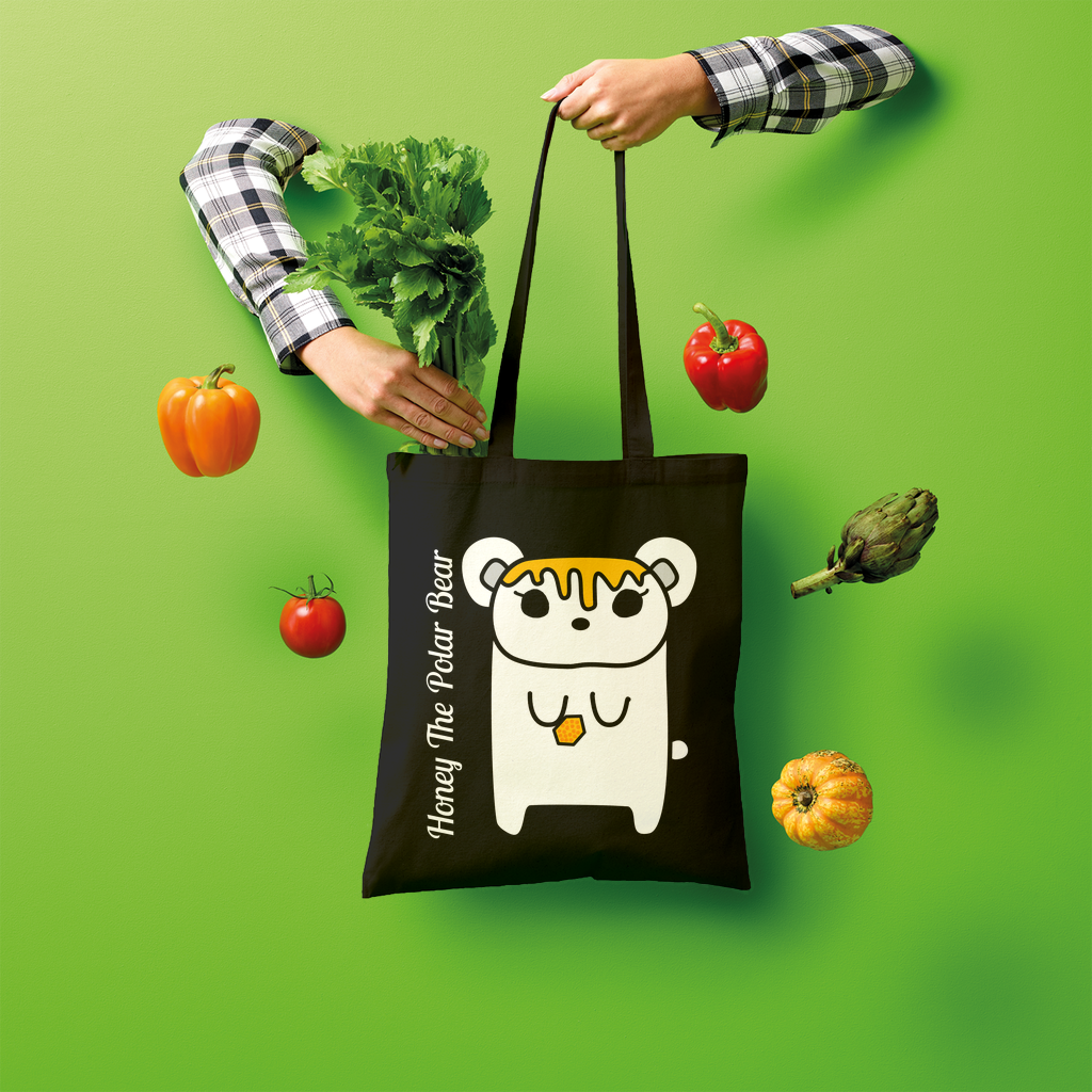 Honey The Polar Bear - Shopper Tote Bag