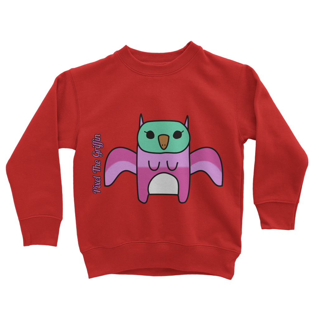 Pixel The Griffin - Classic Kids Sweatshirt