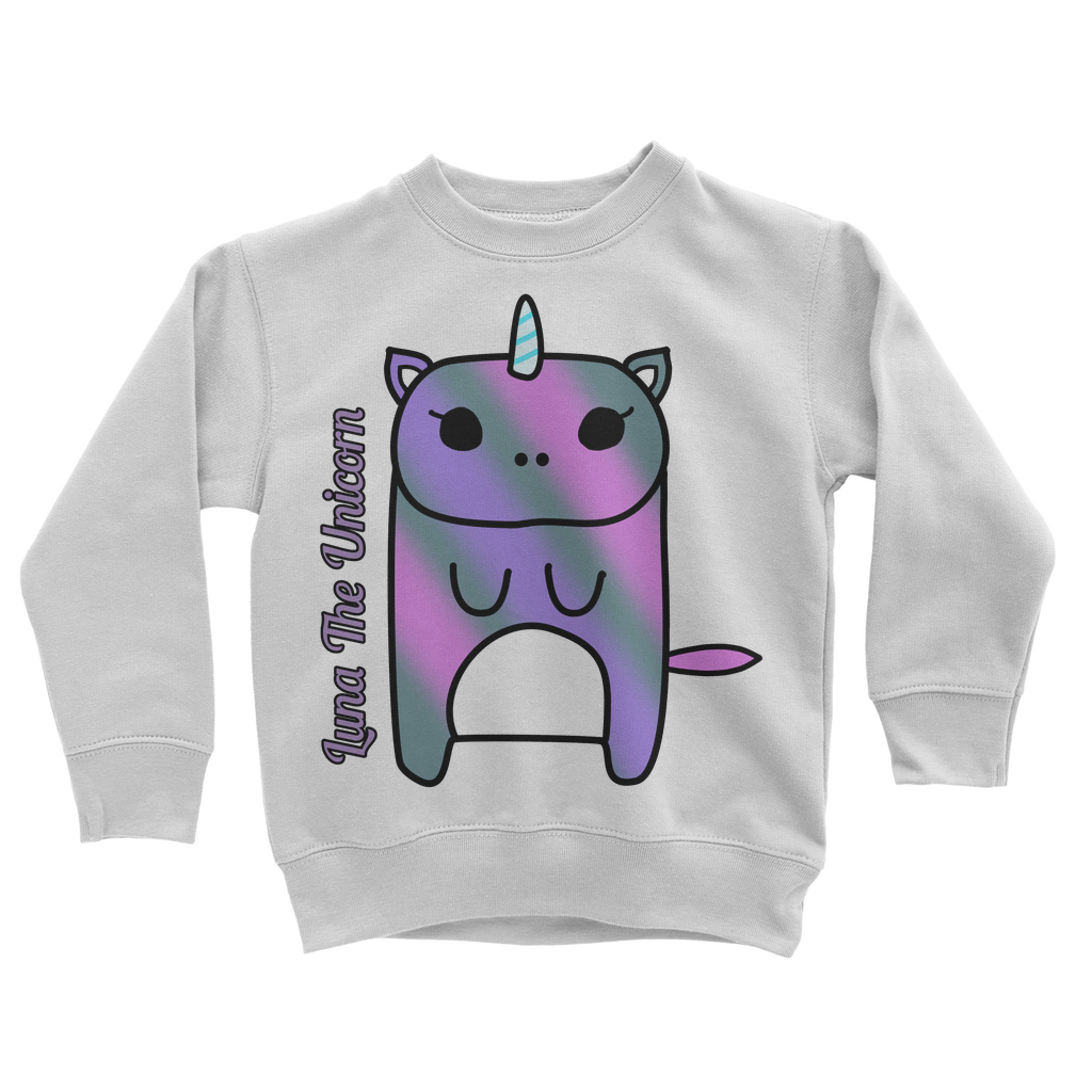 Luna The Unicorn - Classic Kids Sweatshirt