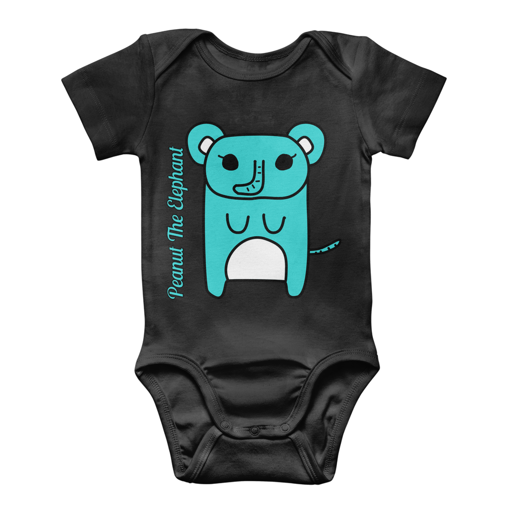 Peanut The Elephant - Classic Baby Bodysuit