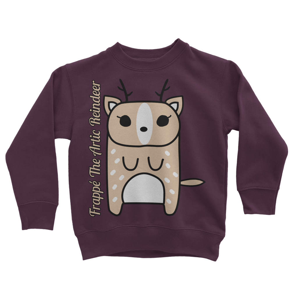 Frappé The Artic Reindeer - Classic Kids Sweatshirt