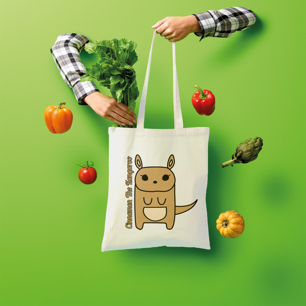 Cinnamon The Kangaroo - Shopper Tote Bag