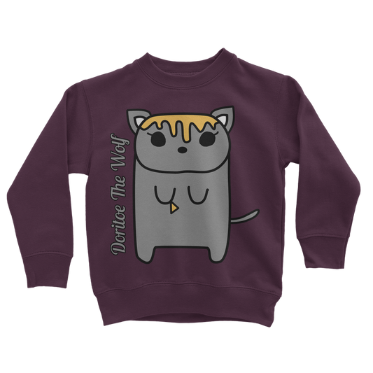 Doritoe The Wolf - Classic Kids Sweatshirt