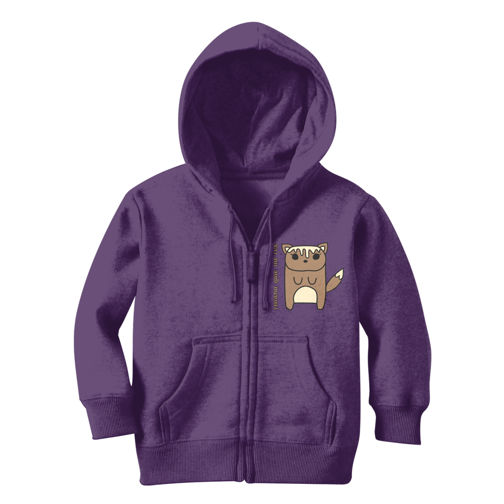 Almond Latte Classic Kids Zip Hoodie