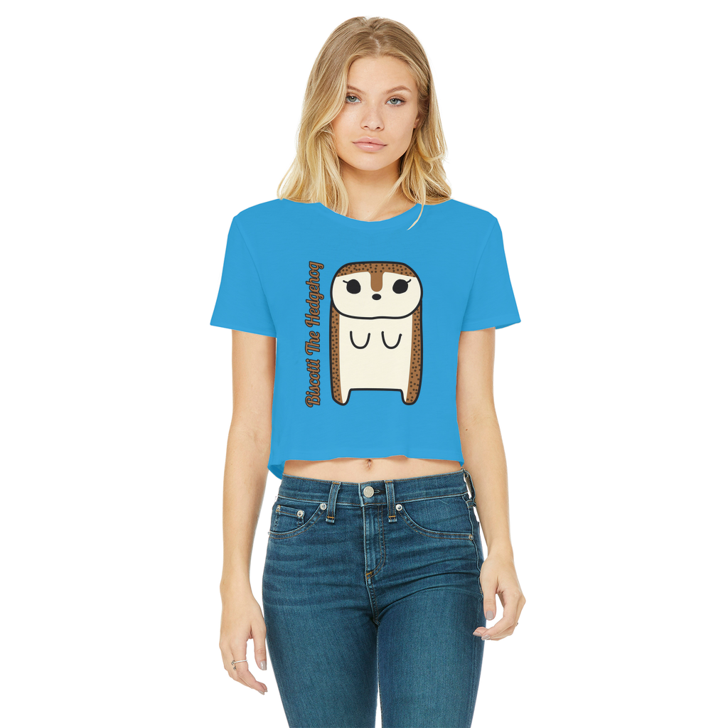 Biscotti The Hedgehog - Women's Cropped Top