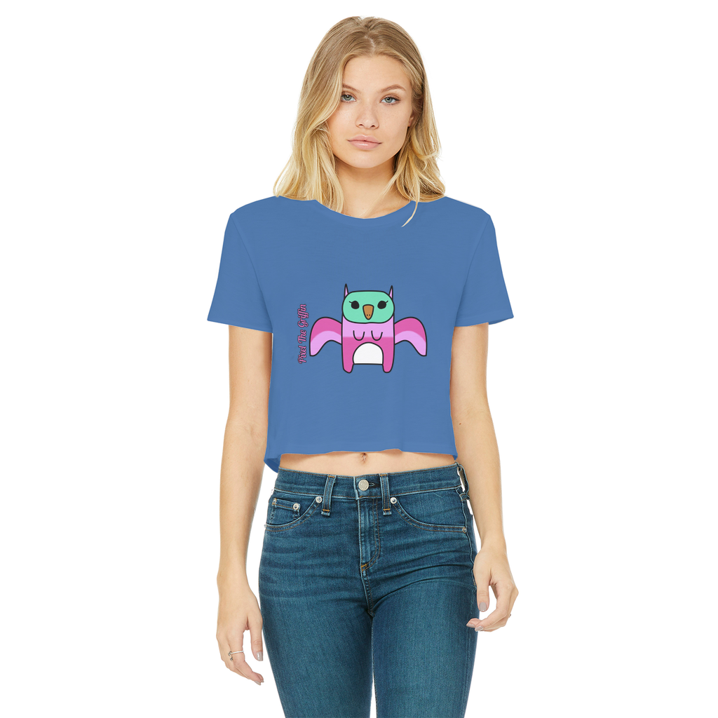 Pixel The Griffin - Women's Cropped Top