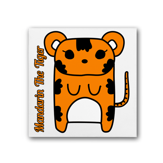 Mandarin The Tiger - Premium Stretched Canvas