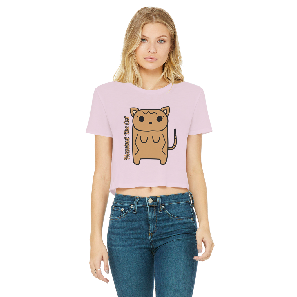 Hazelnut The Cat - Women's Cropped Top