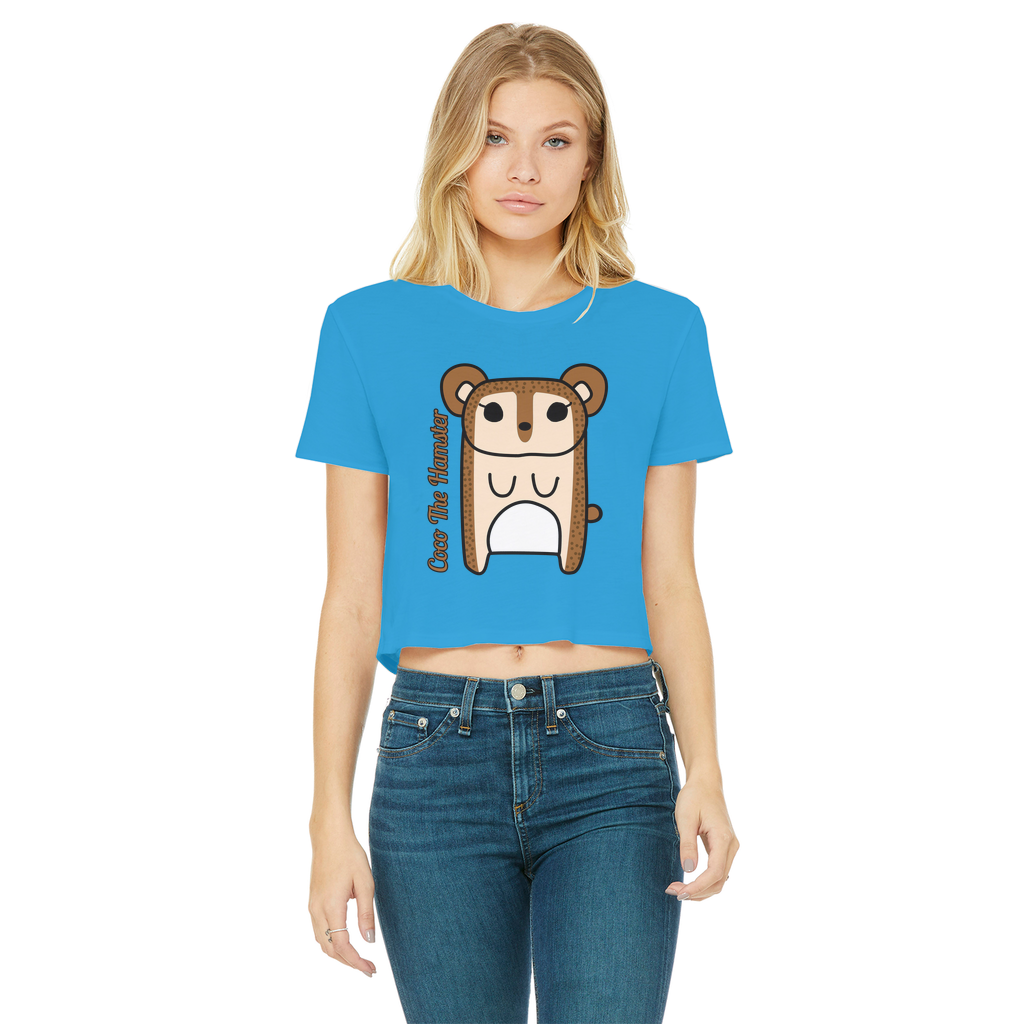 Coco The Hamster - Women's Cropped Top