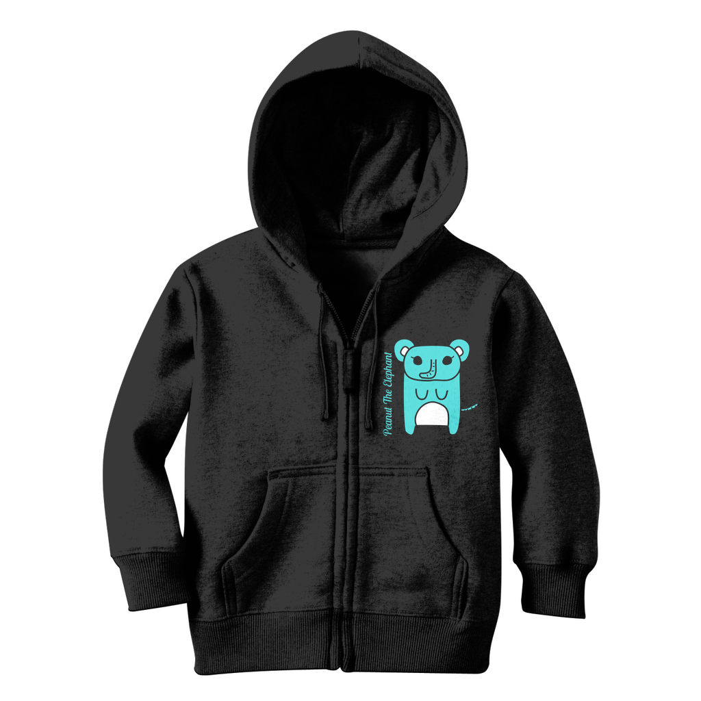 Peanut The Elephant - Classic Kids Zip Hoodie