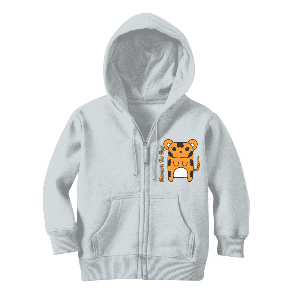 Mandarin The Tiger - Classic Kids Zip Hoodie