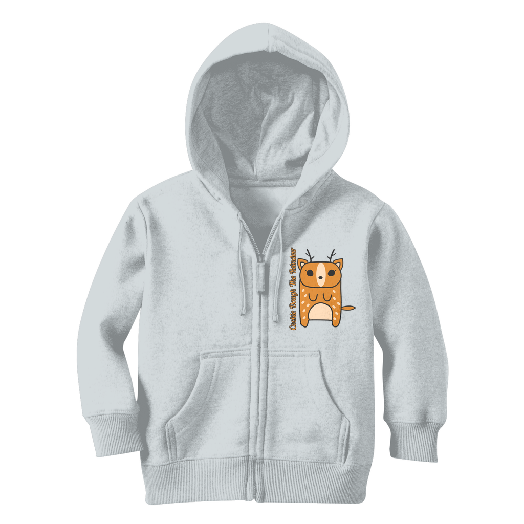 Cookie Dough The Reindeer - Classic Kids Zip Hoodie