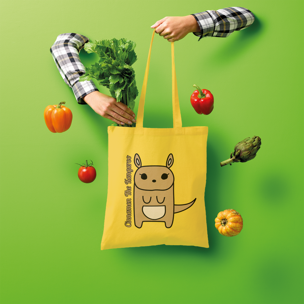 Cinnamon The Kangaroo - Shopper Tote Bag